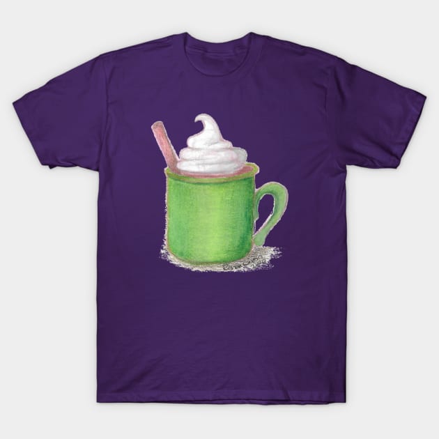 Hot Cocoa T-Shirt by ReneeDixonArt